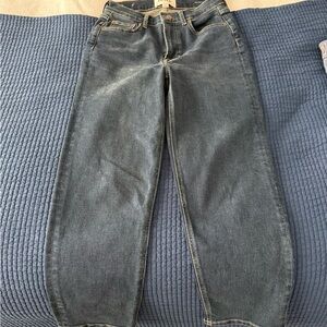 Boden Dark Blue Mid Rise Slim Jeans